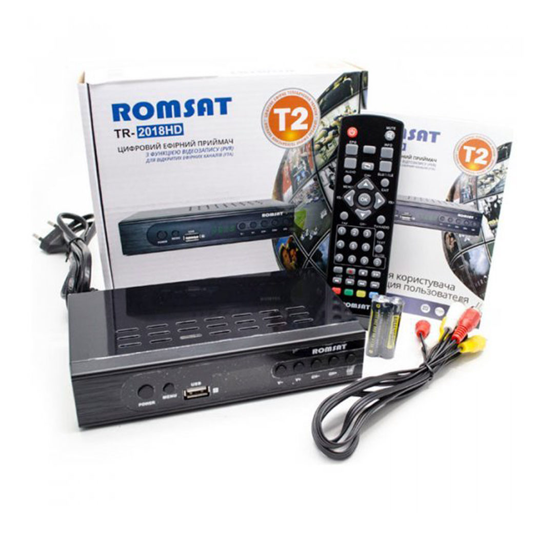 DVB T2 | Dekoder Tokesor HD | TR-2018 HD ROMSAT
